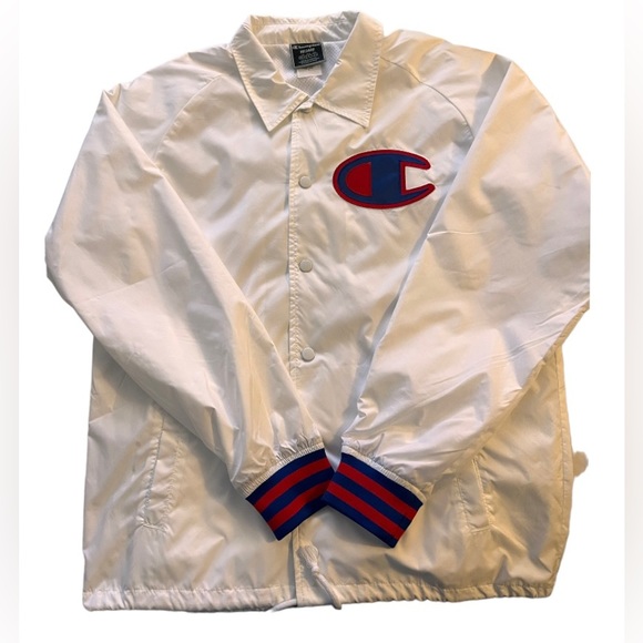 Champion White Polo Sweater - Picture 3 of 4